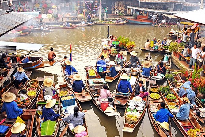Khlong Lat Mayom & Taling Chan Local Floating Markets Tour (SHA Plus) - Taling Chan: fresh produce and boat kitchens