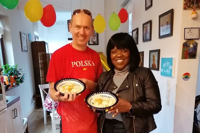 Krakow Pierogi Cooking Class with Market Visit & Home-Cooked Meal - Taking public transport to a private home