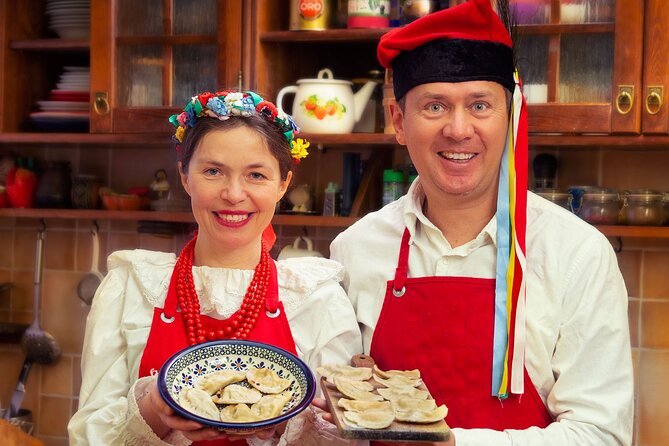 Krakow Pierogi Cooking Class with Market Visit & Home-Cooked Meal - Learning to make Polish pierogi by hand