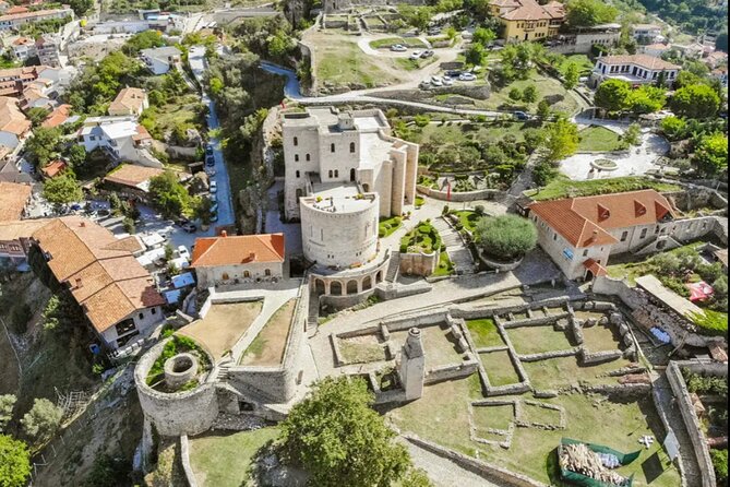 Kruja castle, the old Bazaar & Sarisalltik- Departure from Tirana - Guides, drivers, and communication