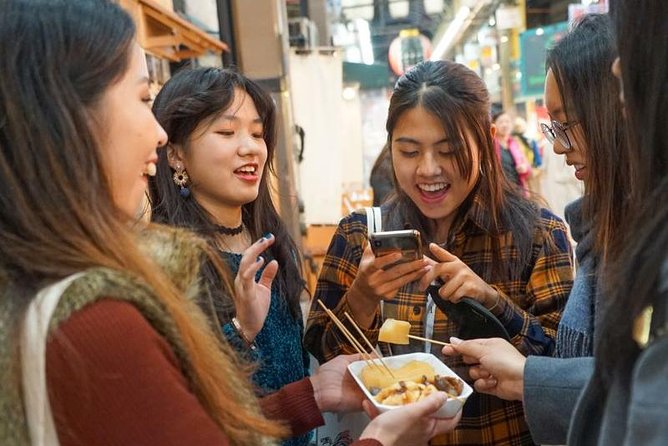 Kuromon Market Food Walking Tour in Osaka (6 stops, 6 tastes) - Meeting at Nippon-bashi Station