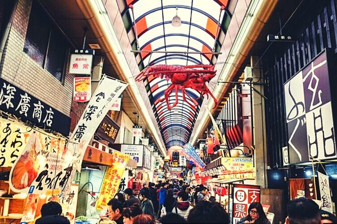 Kuromon Market Tour: All inclusive 6~8 Dishes & 3~4 samplings - What the guides add to the food