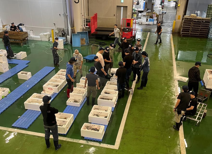 Kyoto: Wholesale Fish Market Walking Tour - Inside the Fish Bidding Area