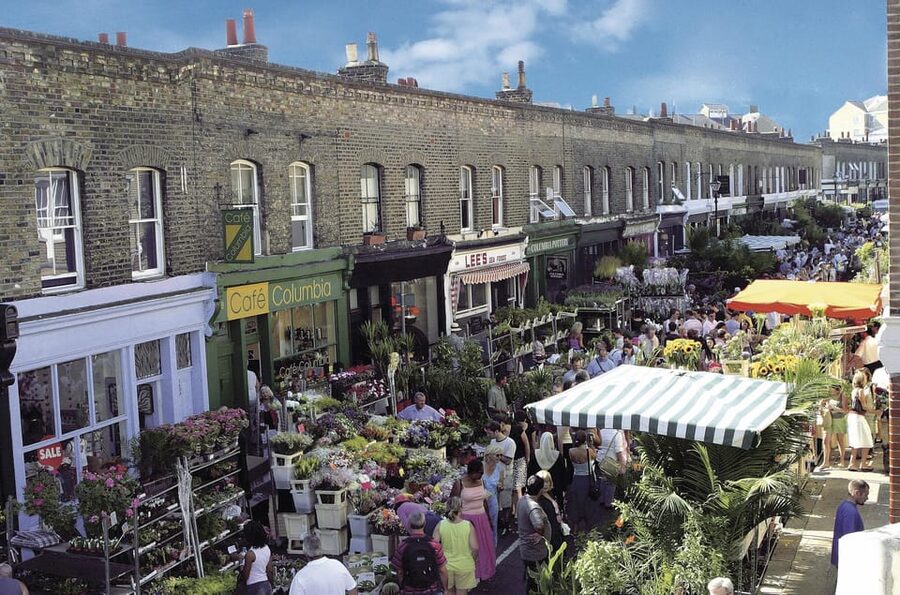 London: Authentic London Sunday Markets Walking Tour - Columbia Road Flower Market: color and local routine