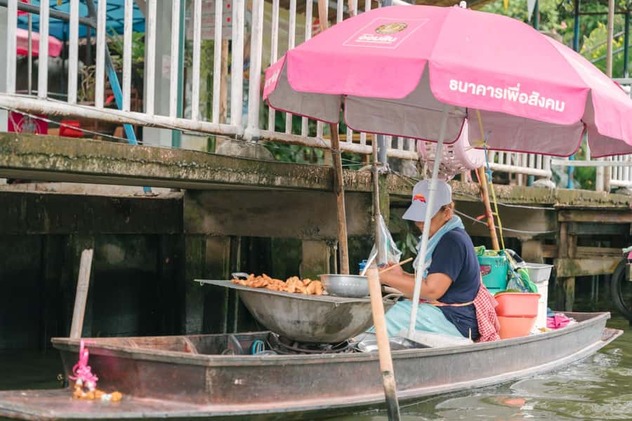 Longtail Boat Adventure to the Local Weekend Floating Market - The boat ride itself, comfort, heat, and wildlife