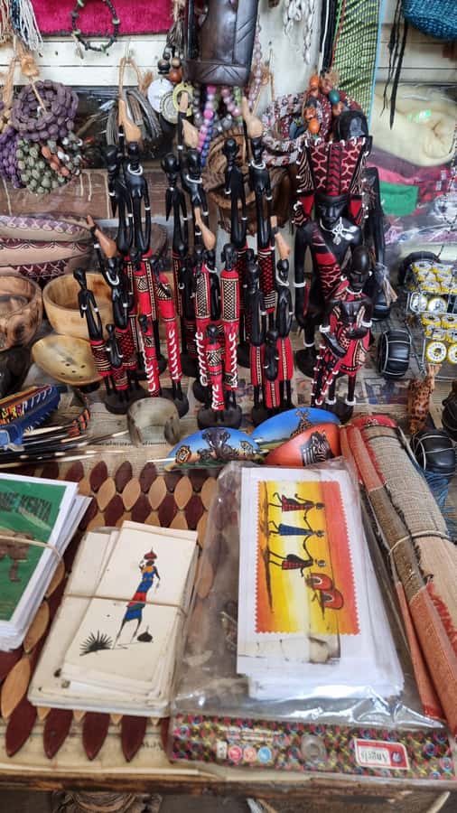 Maasai Market Souvenir Shopping - Starting at KICC in central Nairobi