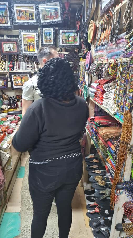Maasai Market Souvenir Shopping - Shopping for gifts, custom work, or larger orders