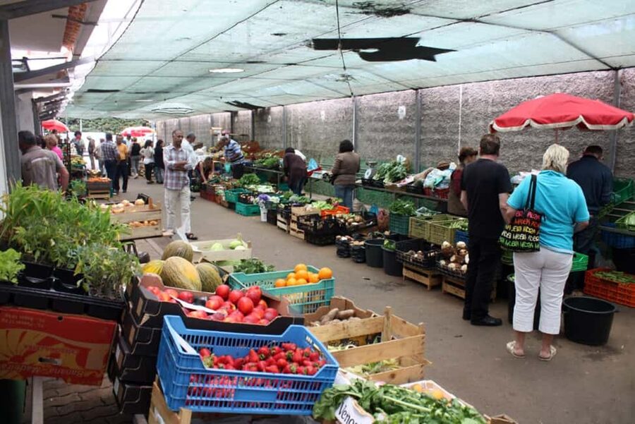 Madeira: Levada Walk and Santo da Serra Market Tour - Walking beside the levada in Porto da Cruz