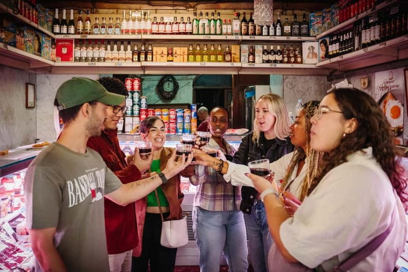 Madrid: Ultimate Food Tour of Local Markets & Tapas - Casa González and a deli with a political past