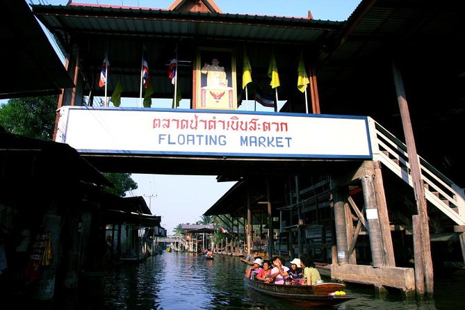 Maeklong Railway Market and Floating Market Tour from Bangkok - Leaving Bangkok in an air-conditioned vehicle
