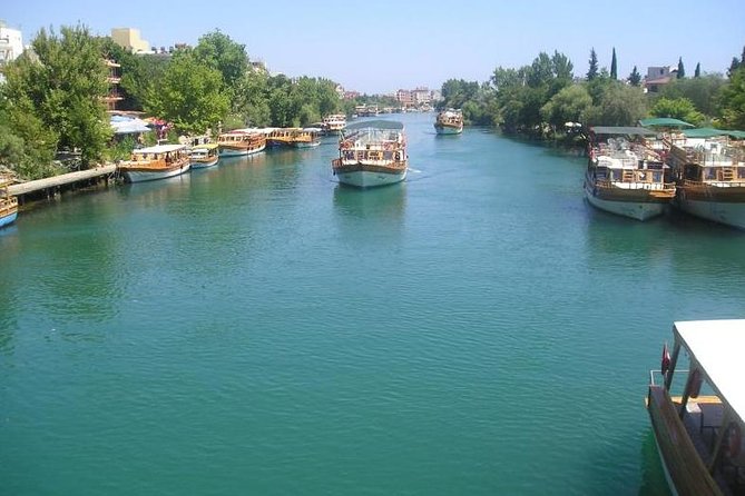 Manavgat River Cruise, Waterfalls and Market Tour from Side - Manavgat Waterfall, pretty but not a major natural wonder