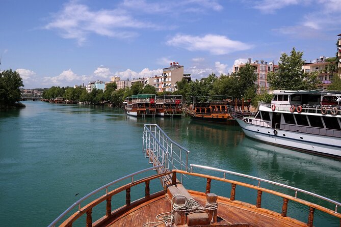 Manavgat River Cruise, Waterfalls and Market Tour from Side - Manavgat town and the market option