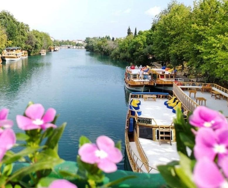Manavgat River Cruise With Waterfall & Bazaar Tour - Swimming at the river and sea meeting point