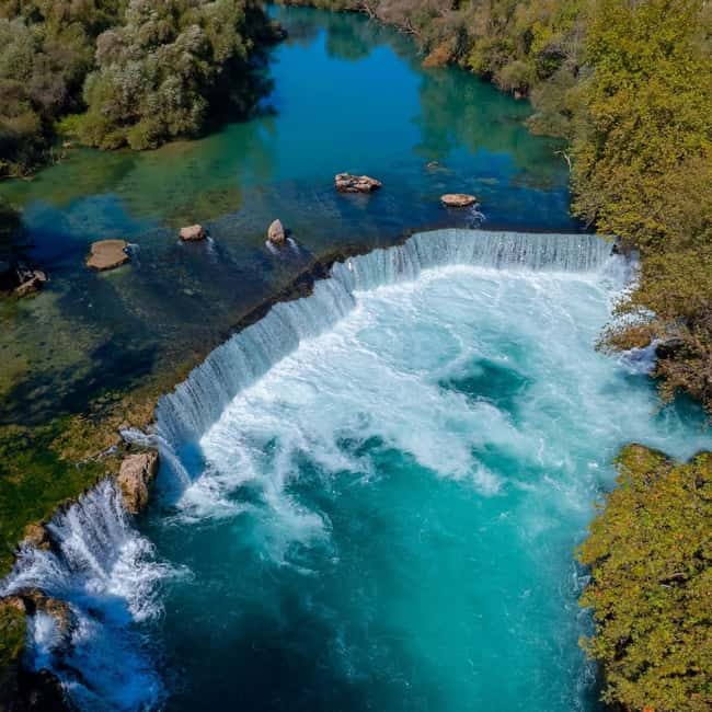 Manavgat Waterfall, Boat & Bazaar Tour from Alanya & Side - The boat ride from the Grand Troys Manavgat departure point