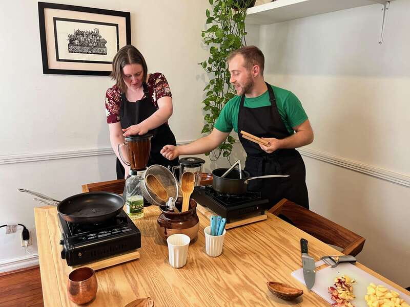 Market tour, cooking class & three-course Mexican feast - Key points at a glance