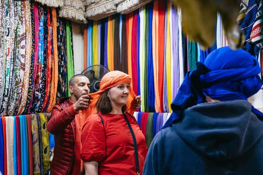 Marrakech: Ben Youssef, Secret Garden, & Souks Walking Tour - The Secret Garden: a welcome pause after the lanes