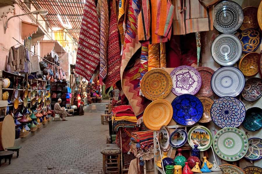 Marrakech: Medina and Souks Walking Tour - Meeting Mohammed at Café de France