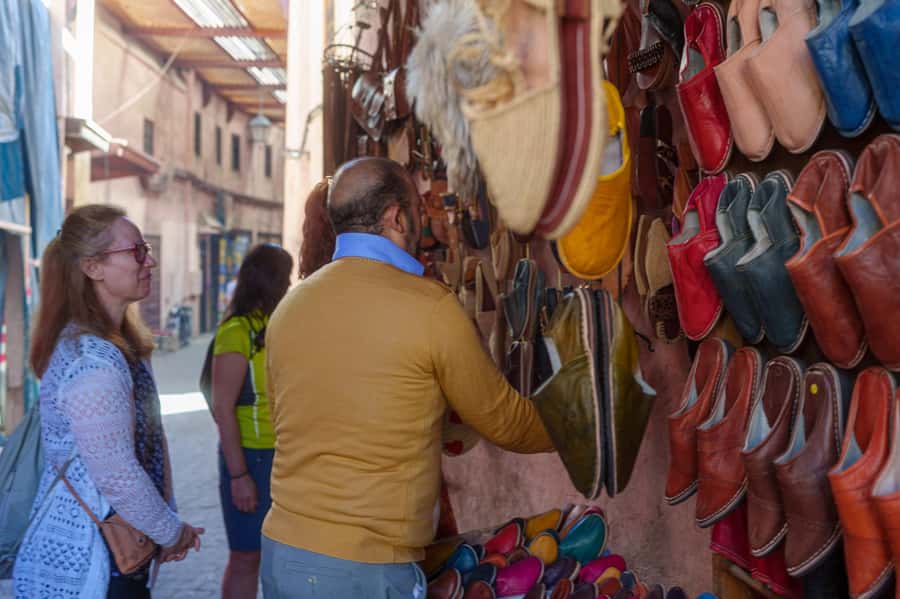 Marrakech: Medina, Souks, Artisans Guided Tour with Mint Tea - Souk Haddadine and Traditional Metalwork