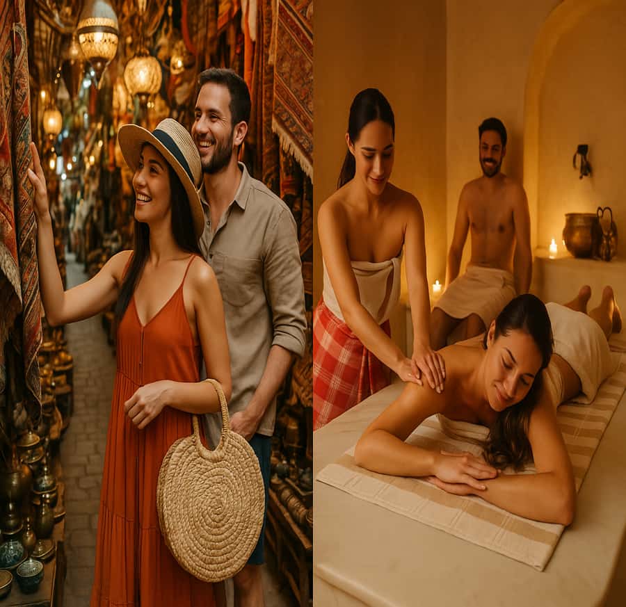 Marrakech: Souk Tour & Berber Hammam with Massage - The traditional hammam ritual