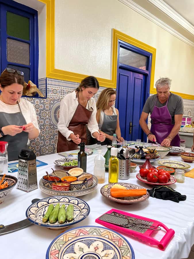 Marrakech: Traditional Moroccan Cooking Class & Market Visit - Key points at a glance