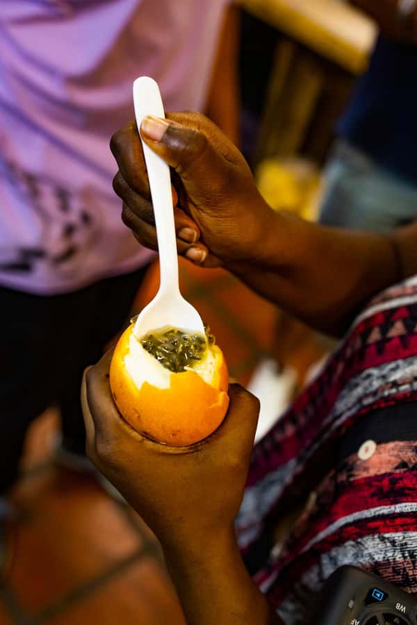 Medellín Multi-sensory Tour in the market, +15 Exotic Fruits - The first tasting route: colors, smells, and market scale