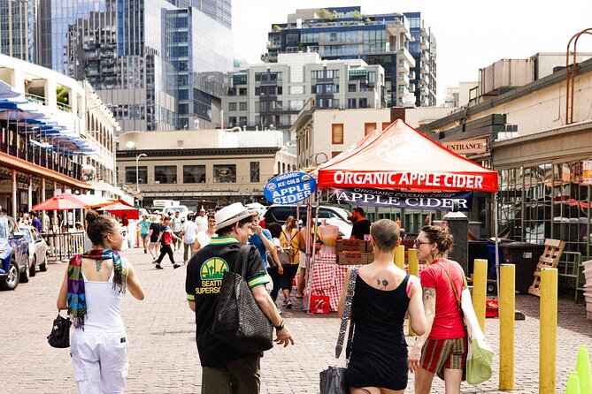 Meet the Market- Food and Fun tour in Pike Place Market - Starting beneath The Crumpet Shop