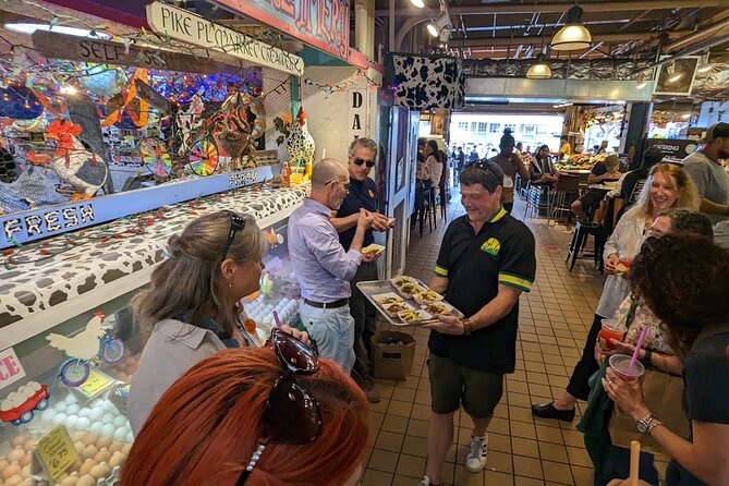 Meet the Market- Food and Fun tour in Pike Place Market - Fish vendors and the market’s Filipino flavor