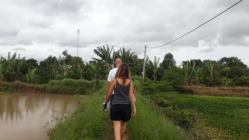 Mekong Day Tour by Car:Cai Be market, Local Island & Cycling - A garden-house lunch gives the tour its heart