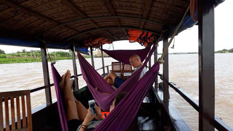 Mekong Day Tour by Car:Cai Be market, Local Island & Cycling - A private car makes the long morning easier