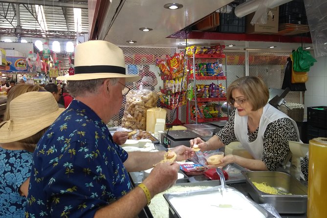 Mercado walking food tour - Fruit, chiles, and Mexican home remedies