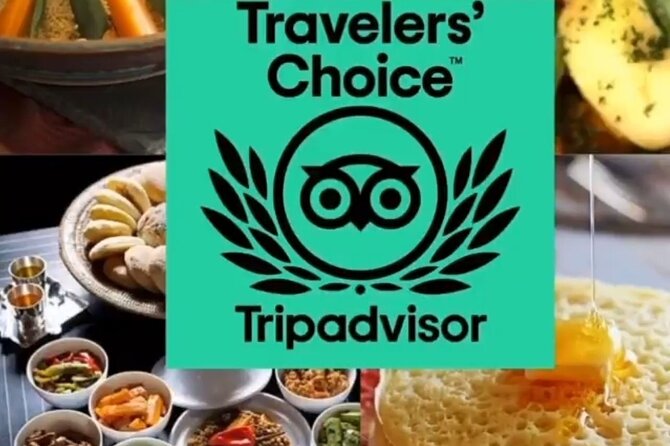 Moroccan Cooking Class & Marrakech Market Visit with Chef Khmisa - Eating the meal you helped make