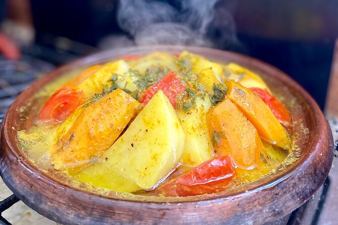 Moroccan Cooking Class with a Local Family & Market Visit - Plating, tasting, and Moroccan tea