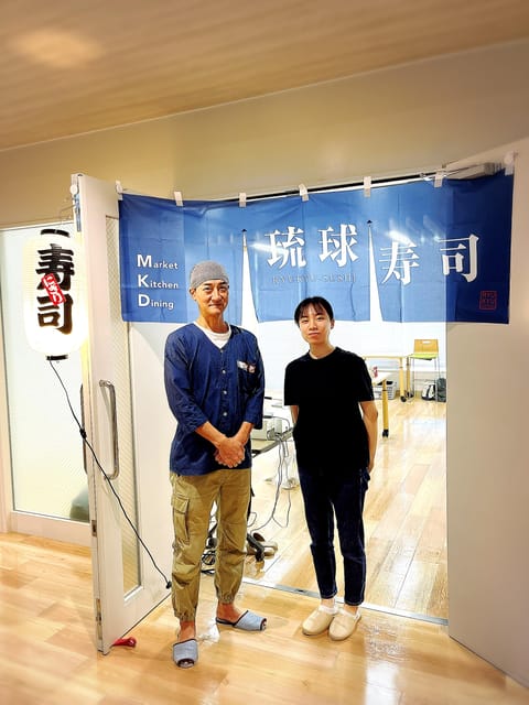 Naha Makishi Public Market : Sushi making experience - Is $161 a fair price?
