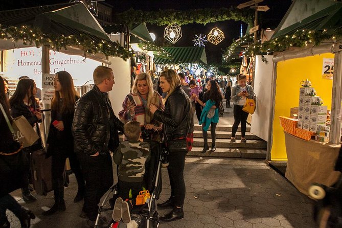 New York City Christmas Holiday Lights and Markets Walking Tour - Christmas movie locations and city stories