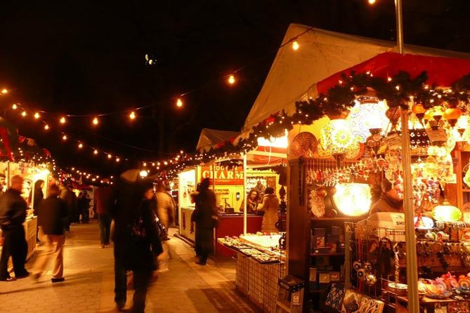 New York City Christmas Holiday Lights and Markets Walking Tour - Central Park and Fifth Avenue window displays