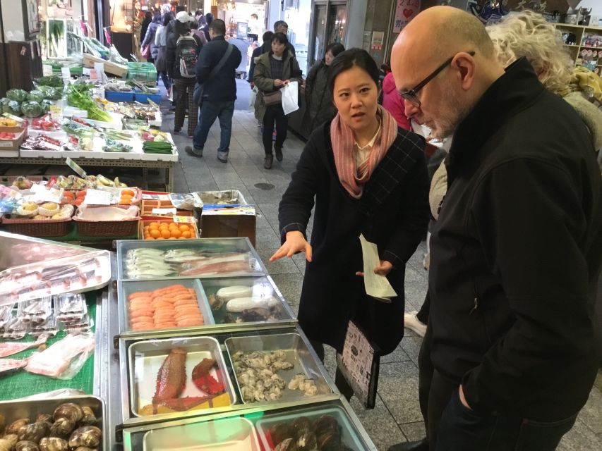 Nishiki Market Food Tour with Cooking Class - Key things to know before booking