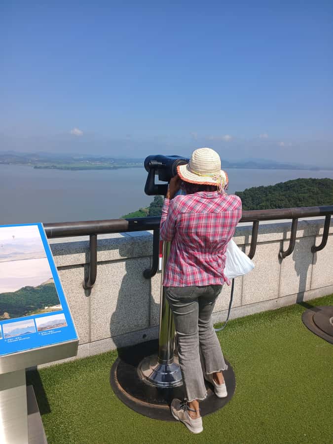North Korean Border+Real battleship+submarine & Market Tour - Boarding the destroyer at Seoul Battleship Park