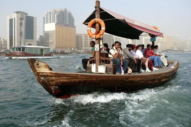 Old Dubai Gold Souk and Water Taxi - Jumeirah Mosque and the Burj Al Arab photo stops