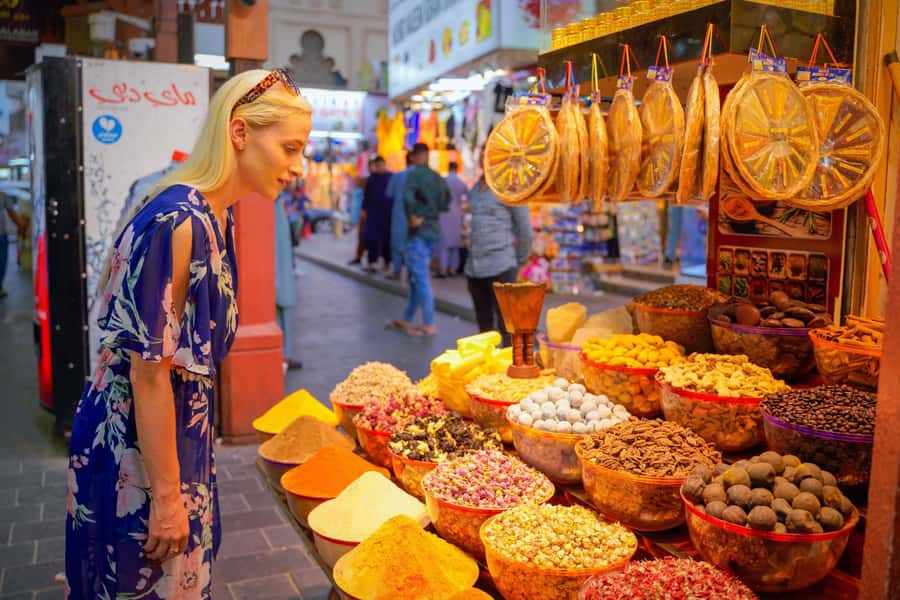 Old Dubai Guided Tour With Photographer: Souks & Street Food - The Spice Souk, where your senses do the guiding
