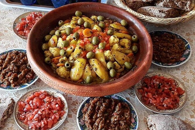 Old local Market visit+Moroccan cooking class with a local family - Meeting Inas and Her Family at Home