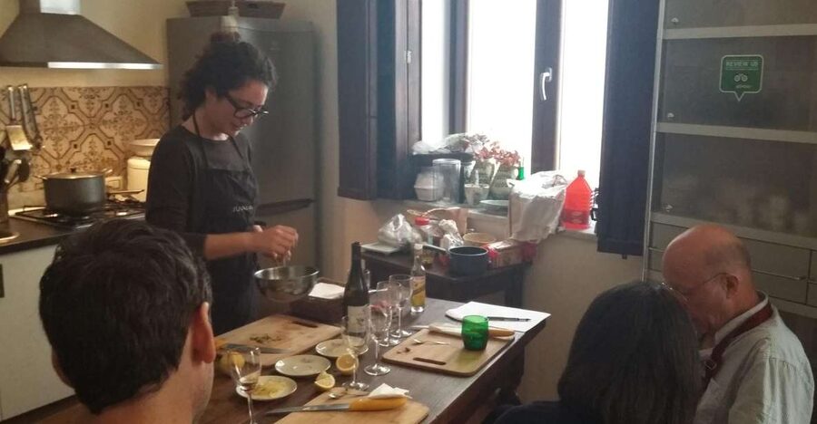 Palermo: Half-Day Cooking Class & Market Tour - Cooking in Patrizia’s Palermo kitchen