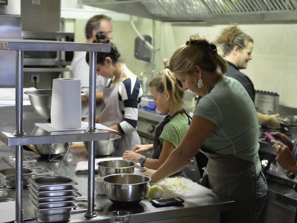 Paris: Full-Day Cooking Class, Market Tour and Lunch - The Latin Quarter market comes first