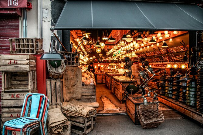 Paris Iconic Saint Ouen Flea Market Small Group Walking Tour - Shopping help, translation, and bargaining