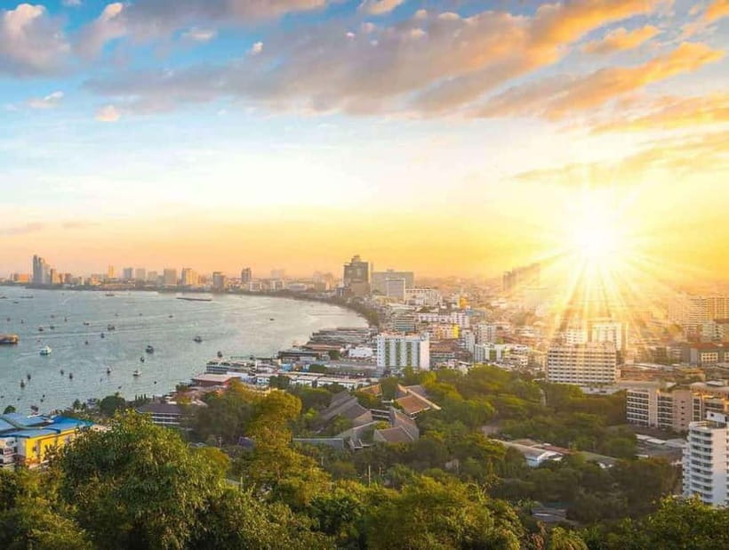 Pattaya: Big Buddha Temple, Night Market, and Sunset Tour - Key points at a glance