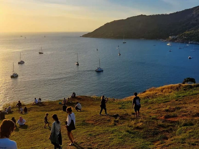 Phuket City Tour with Night Market Visit & Elephant Feeding - Old Town after dark is the grand finale