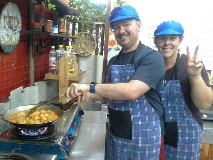 Phuket: Half Day Easy Thai Cooking Class & Local Market Tour - From market basket to kitchen garden