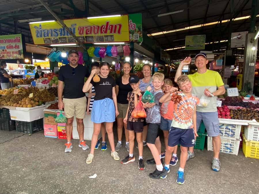 Phuket: Thai Cooking Class with Market Tour - Market ingredients before the cooking begins