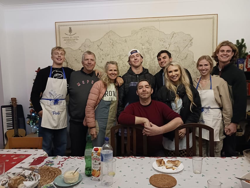 Porto: Cooking Class with Local Market Visit - Portuguese food stories at the kitchen counter