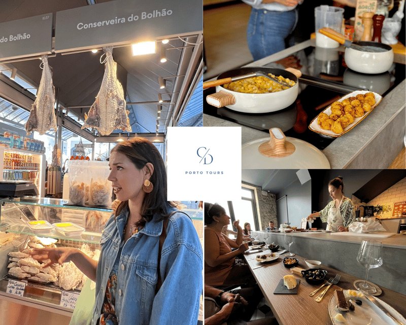 Porto: Local Market Tour & Cooking Class/Showcooking - Crossing the Luis I Bridge by metro