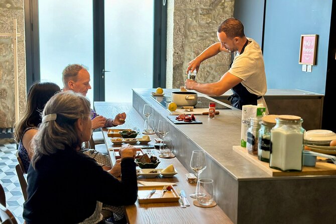 Porto Local Market Visit & Cooking Class / Showcooking - Wine, conversation, and the social side